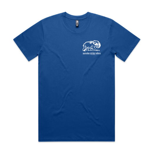 Picture of ASE Men's Tee Small Print - Royal Blue